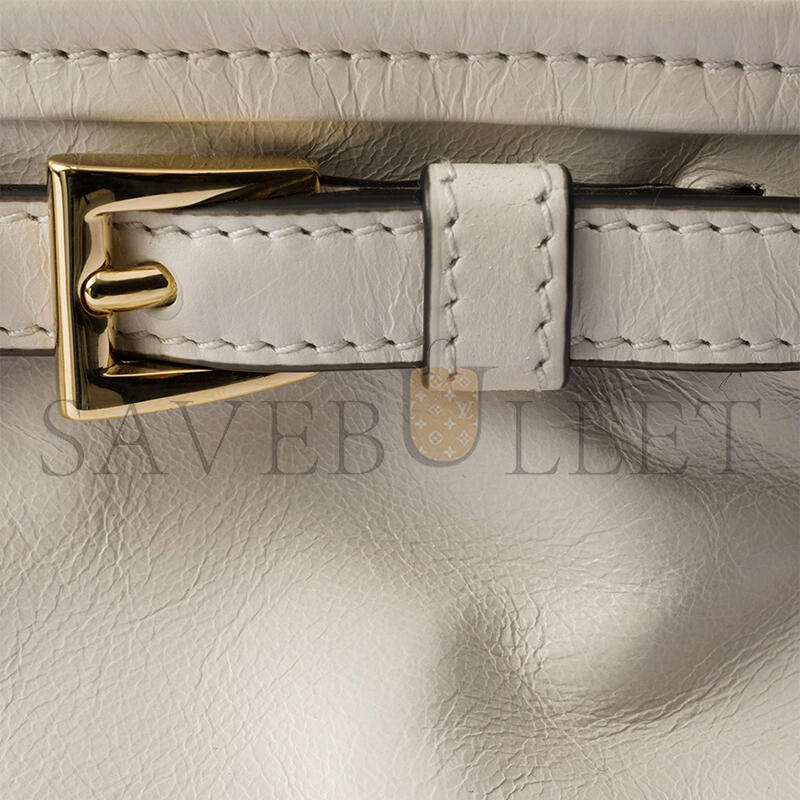 PRADA BONNIE SMALL LEATHER SHOULDER BAG 1BH215 (26*14*12cm)